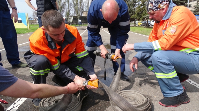 Змагання добровільних пожежних дружин: практика, яка завжди, краще теорії