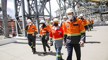 Предприятие посетил заместитель министра защиты окружающей среды и природных ресурсов Предприятие посетил заместитель министра защиты окружающей среды и природных ресурсов